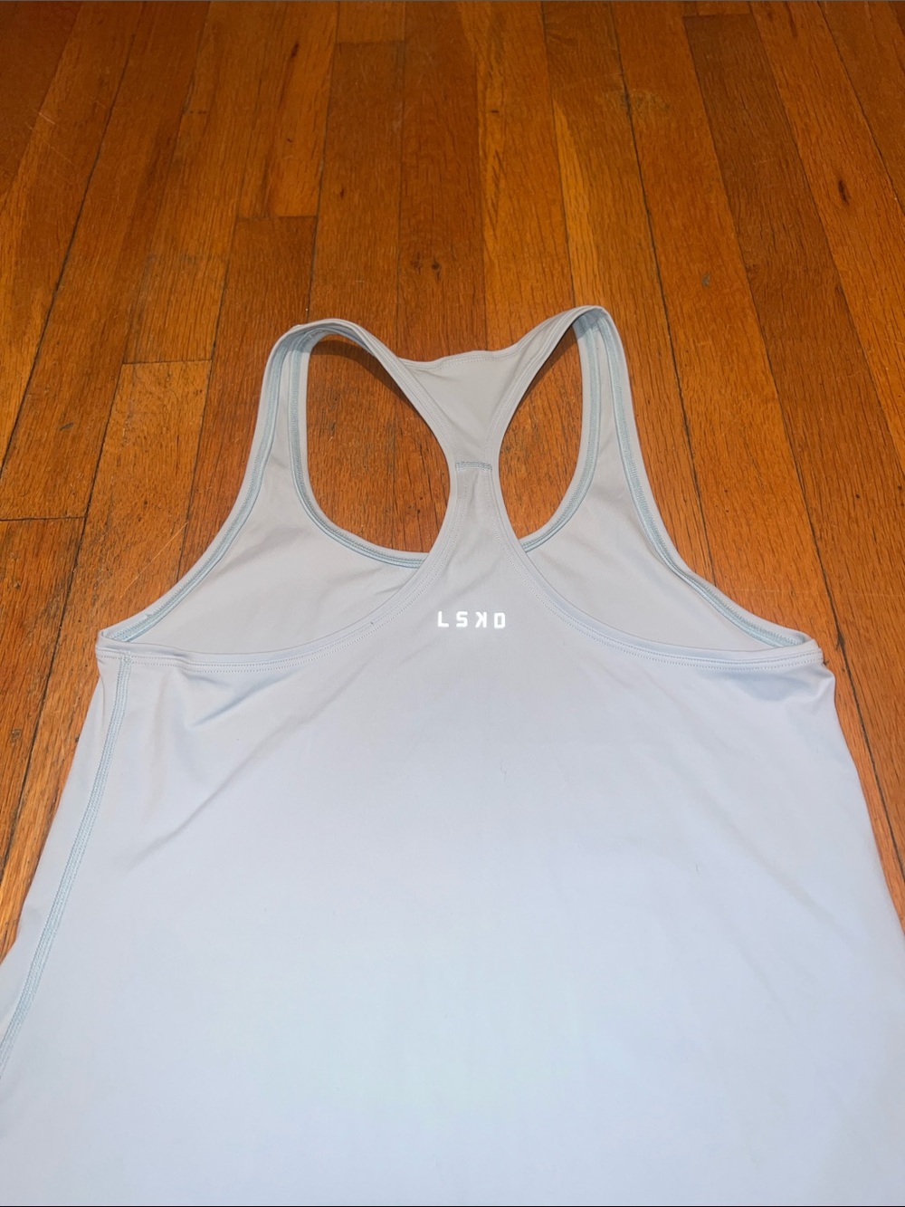 LSKD Lift Performance Tank Top in Glacial Blue, Women’s size Small - Picture 9 of 12